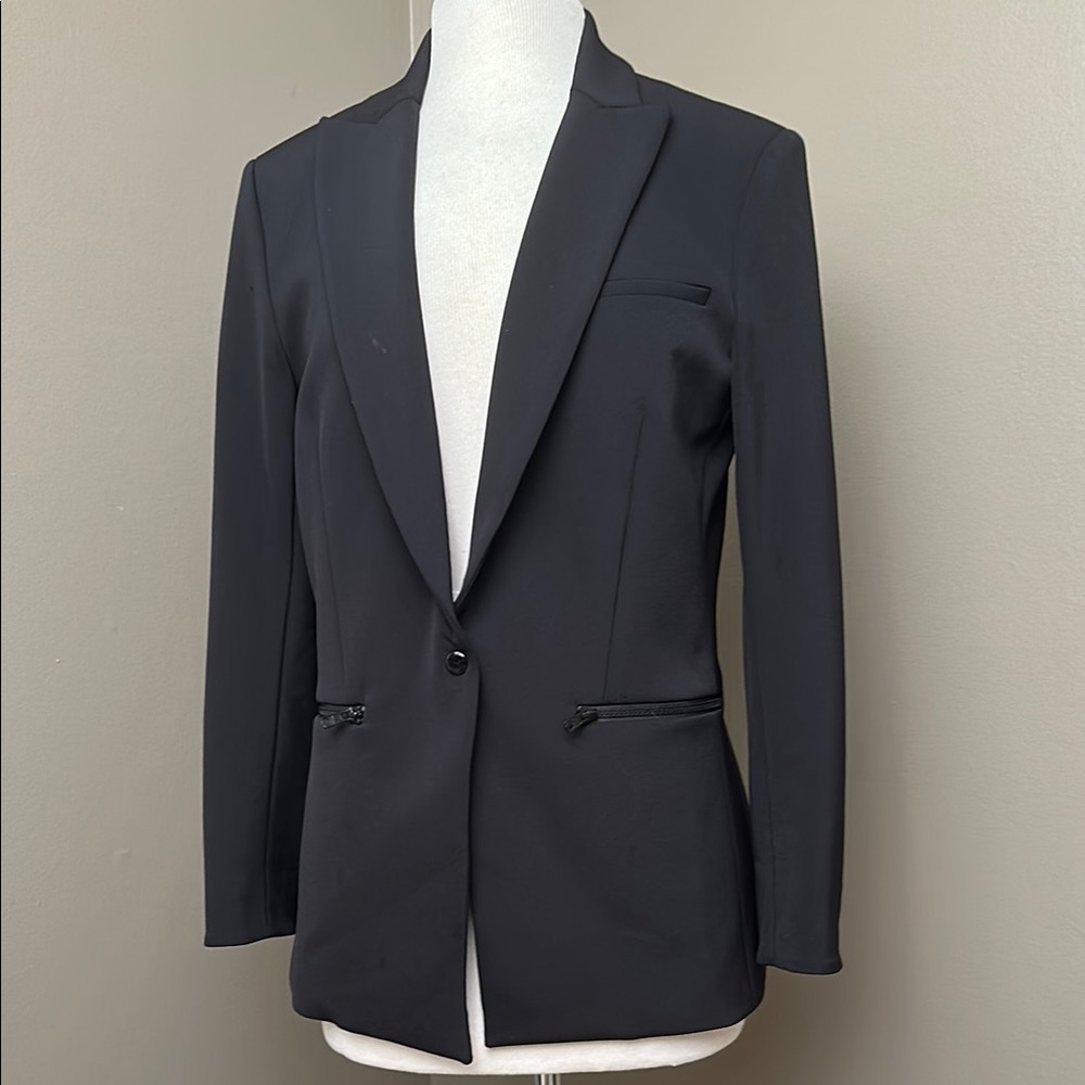 Veronica Beard black scuba jacket size 10, from Nordstrom